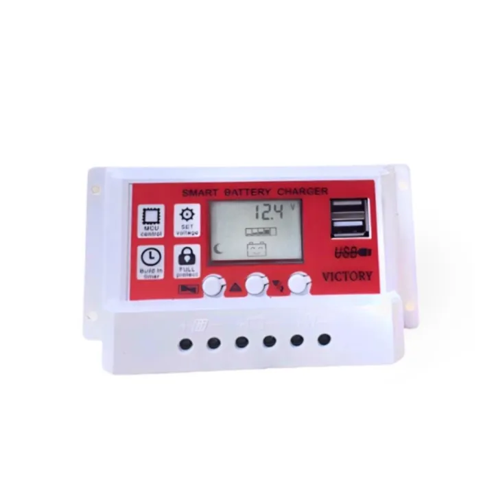 PMW%20Solar%20Charge%20Controller%20DC%2012V%2010/20/30Amp%20with%20Multiple%20USB%20Socket%20-%20Image%202