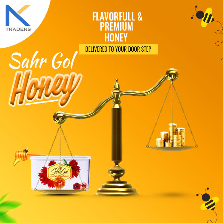Pure Natural Honey (Shahd Gol / Sahr Gol Honey) -  Natural Honey - Pure Honey - Honey