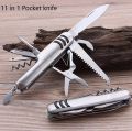11 In 1 keychain Switz Multi-function Folding Multi functional Outdoors Survival Army keychain. 
