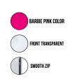 60 Inches Barbie Pink Dress Cover for Girls,Garment Bag,Pink Suit Cover for Girls,Dustproof and Waterproof Storage bag for Clothes,Dress Cover,Closet Organizer,Zipper Bag,Wardrobe Organizer. 
