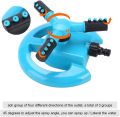 Automatic 360-Degree Garden Sprinkler - 3-Arm Rotating Lawn Sprinkler System - Durable Water Sprinkler for Garden, Yard, and Flower Beds. 