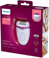 Phillips Satinelle Essential Compact Epilator with Shaver and Massage Attachments BRE275/30. 