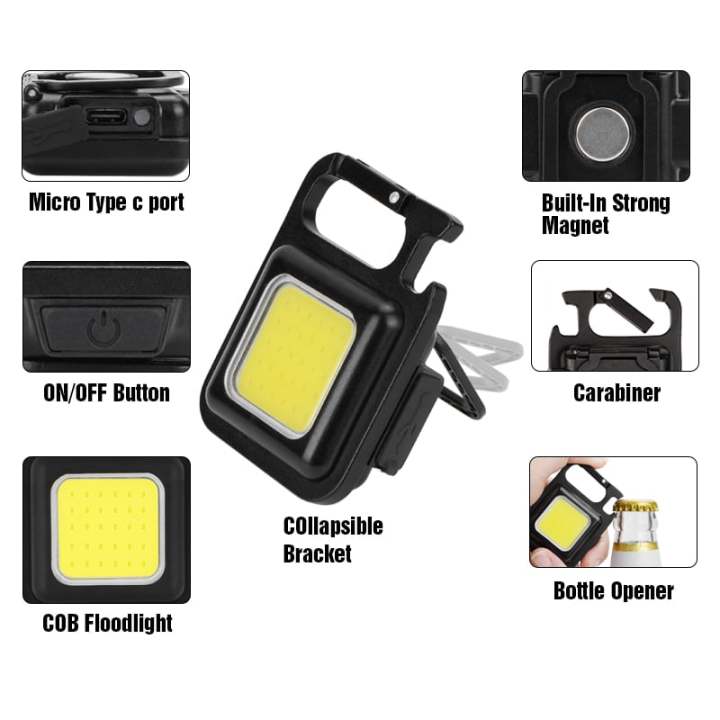 MINI Light with Magnet  Clamp for Video Conference Lighting, Clip on LED Ring Light for Computer Webcam, USB Laptop Light for Zoom Meetings, Reading Light Rechargeable