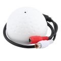 Microphone High Sensitivity CCTV Audio Pickup Monitor Device CCTV Microphone Ball shape microphone cctv high quality work with DVR NVR. 