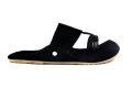 Shaheen Black Velvet kolapuri chappal for Men GKP111. 