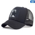 【BestGO】New Hot Selling Hip-hop Hollow Five-pointed Star Fashion Net Baseball Cap Wholesale. 