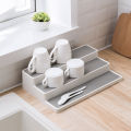 Nachuan kitchen supplies layered shelves wholesale desktop condiment storage racks cosmetics three-layer finishing racks. 