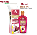 Onion Herbal Hair Oil 100ml By Vcare Best Hair Treatment Oil | Best Hair Fall Oil | Vitamin E blend Onion Oil. 