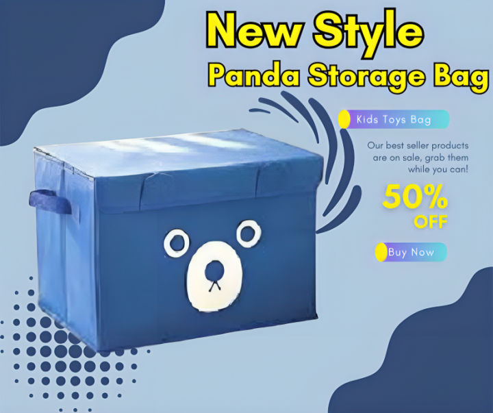 Panda%20Design%20Folding%20Storage%20Bins%20Quilt%20Basket%20Kid%20Toys%20Organizer%20Storage%20Boxes%20For%20Kids%20Clothing%20Wardrobe%20Storage%20Basket%20Box%20Cabinet%20Toys%20Storage%20Bins%20Wardrobe%20Storage%20Bags%201%20Piece%20Collapsible%20Panda%20Box%20Toys%20Organizer%20With%20Lid%20For%20Kids%20Playroom%20-%20Image%203