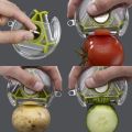 3 in 1 Compact Multifunctional Rotary Peeler for Potato and Vegetables Fruits. 