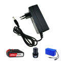 12.6V 16.8V 2A 21V 25V 1A 18650 Lithium Battery Charger DC 5.5*2.1-2.5mm for 3S 4S 5S 6S 12V to 25V Screwdriver Battery Pack Use EmotionaE. 