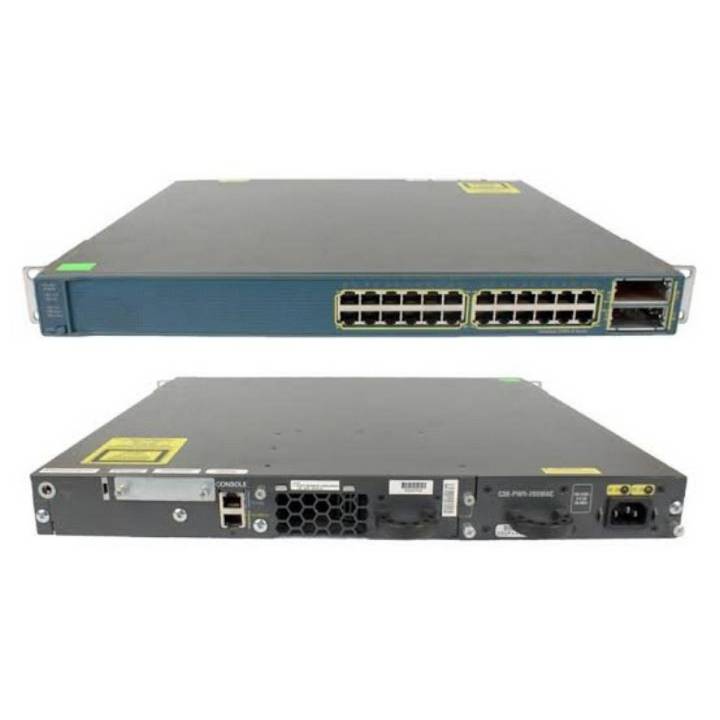 Cisco Catalyst 3560E-24TD-S Ethernet Switch / WS-C3560E-24TD-S  / WS C 3560 E 24 TD S