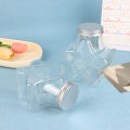 Star Shaped Clear Plastic Storage Container Jar Screw Top Jars With Lid Lidded Zhonggaohang. 