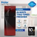 Haier 16 Cu Ft-Digital Inverter - HRF-438IFRA - HCS Technology - Digital Control Panel - Turbo Fan - 4 Temperature Sensors - Inverter Compressor - Glass Door - 10 Years Warranty. 