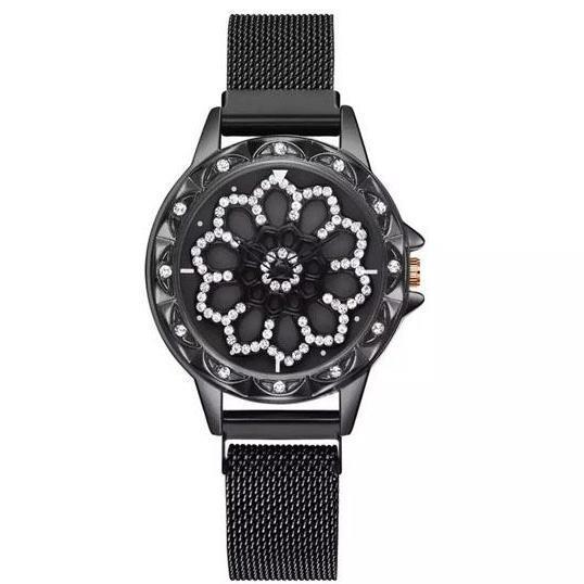 360%20degree%20rotation%20Women%20Mesh%20Magnet%20Buckle%20Starry%20Sky%20Watch%20Luxury%20Fashion%20Ladies%20Geometric%20Quartz%20Watch%20waterproof%202019%20Model%20Magnetic%20Strip%20College/Office%20Girls%20-%20Image%203