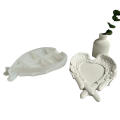 Mold DIY  Epoxy Resin Drop Mold Storage Dish Plaster Mold Angel Wing Mirror Tray Resin Silicone. 