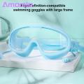 Amamia Swim Glasses Anti-fog Outdoor Underwater Swimming Goggles. 