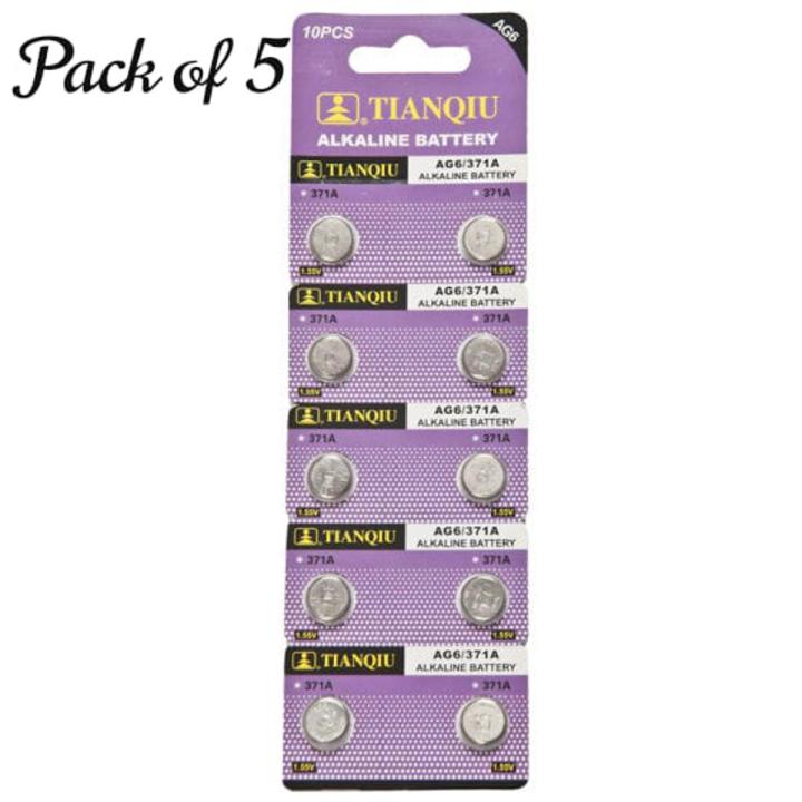 Tianqui Watch Battery LR920H 371 Alkaline Battery 1.5V AG6 SR920SW Battery Coin Button Cell | 24-7 STORE