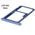Huawei P10 Lite Blue Sim Card Tray And Micro SD Card Slot Holder. 