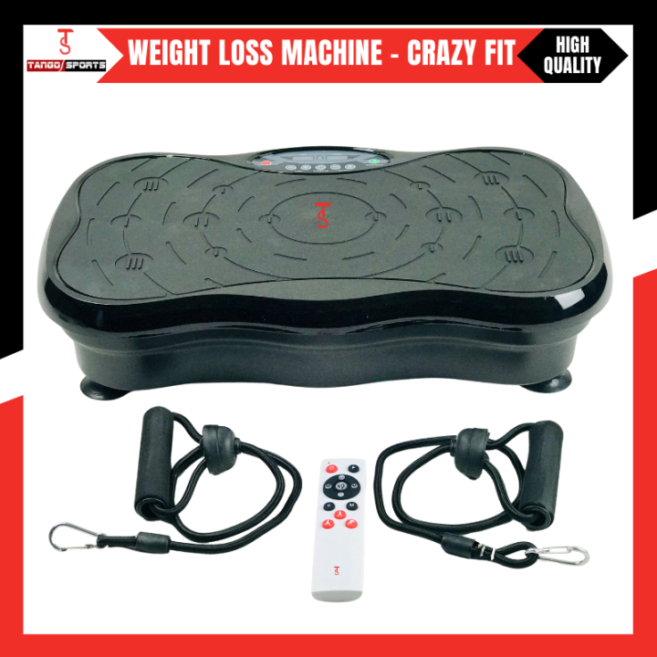 Full-Body Slim Fitness Vibration Plate Machine Crazy Fit Massage Body Massager - Weight loss machine - Crazy Fit