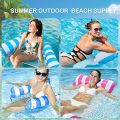 4-in-1 Inflatable floating chair Hammock Swimming Pool Inflatable Water Hammock, Foldable Floating Hammock Float Ultralight, Lounger Float for Adult Beach Party Holiday. 