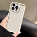 Silicone Phone Case for iPhone 16 Pro Max Plus 16+ 16P IP Candy Color Casing Shockproof Lens Back Protection Cover. 