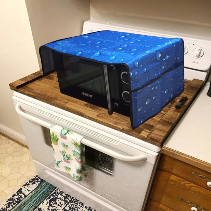 Dust-resistant%20Microwave%20Oven%20Cover%20with%20Quilted%20Fabric%20-%20Image%202