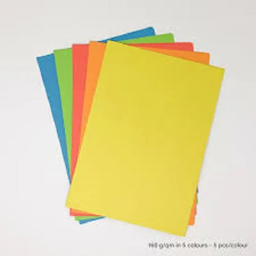 Colour Full File Paper Color Colour Paper 100 Sheets,20 Multi Colours - A4 Size | Daraz.pk
