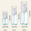 New 30/60/100ml Travel Split Bottle Reusable Empty Soap Dispenser Transparent Squeeze Bottle Travel Accessories. 