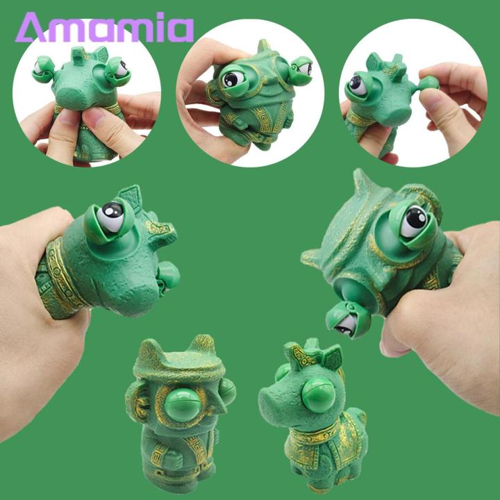 Amamia Eye Popping Toy Pinch Toys Eye Popping Cartoon Doll Decompression Toy