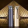 Cute Cat Thermos Bottle Water Lady Thermal Flask Bright Thermos Cup 320ml. 