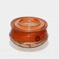 Clay Handi (Mitti Ki Handi) glazed (medium) for cooking| Clay Crockery Pots | Earthen Crockery Pots | Terracotta Crockery Pots. 