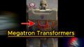 Megatron Tank Mode Action Figure Transformers. 