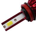 G4C H8/H9/H11 COB LED Headlight Bulbs Escort 100W 26000LM 6000K Car Headlight Kit(2PCS). 