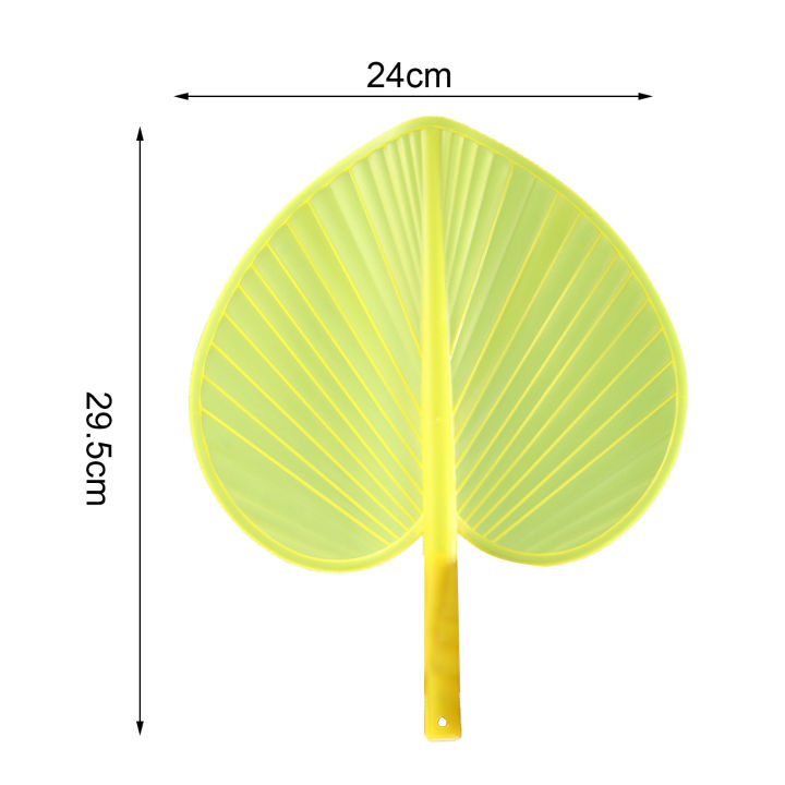 Banana Leaf Shape Fan Vintage Banana Leaf Hand Fan Perfect for Wedding Party Decor Stay Cool in Style with This Chinese Cattail Leaf Fan Sturdy Durable Hand Fan