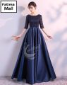 Stitched Long Silk Maxi Dress for Women – Elegant Silk Dress for Formal and Casual Wear. 
