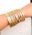 ladies churiyan - silver golden colour glass ladies bangles set 1 dozen 12 churiyan. 