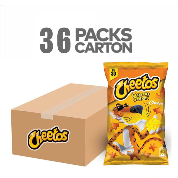 Cheetos Ocean Safari Cheese Rs. 30 - Pack of 36