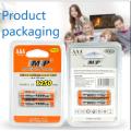 Multiple Power High Capacity Rechargeable Batteries Size AAA (2 cells) 1250 mAh Ni-MH 1.2V.. 