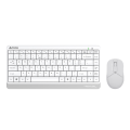 A4Tech FG1112S FSTYLER  Wireless Keyboard & Mouse Combo Set - Silent Clicks Mouse - Black/White. 