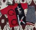 Bunny Blossom - Kids Fashion Latest New Design Suits - ( Jersey Tshirt or Sandos and Shorts ) - Summer Qt JoyStick Premium Baby Baba Suit - Fine Quality Sando Baby Boy and Girl Suit - Romper Frock Wedding Dresses. 