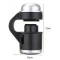 30X Magnify Universal Mobile Phone Lens for iPhone 11 Clip Microscope macro lens smartphone Magnifying Glass with LED Lights. 