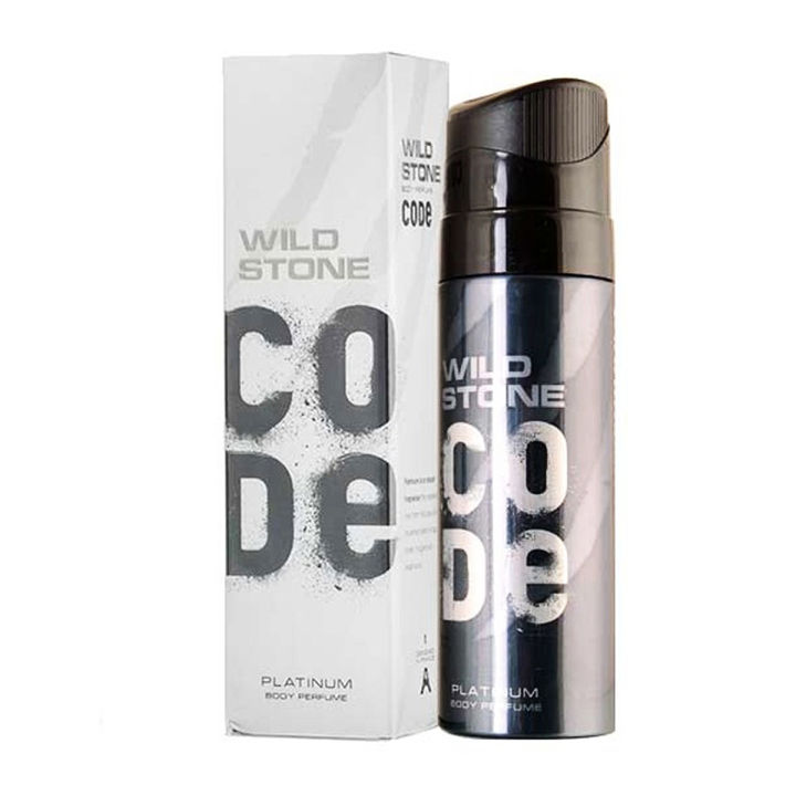 Wild Stone Code Platinum Perfume Body Spray For Men - 120 ml