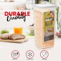 Fast Forward Bread Box for Kitchen & Countertops - Bread Holder, Bread Container & Bread Storage - Bread Bin & Bread Dispenser with Lid - Bread keeper. 