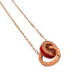 Gallery Of Gems Pandent For Girls Necklace For Girls & Women Stylish Necklace Stainless Steel. 