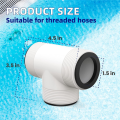 Pool Hose 1.5 Inch Pool Hose Extender for Above Ground Pool Hose Connector Parts. 