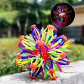 Hoberman Sphere for Kids Yoga Ball Glow in the Dark Breathing Ball Mini Stress Toys for Anxiety Pre-educational Expandable. 