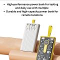Transparent 20000mAh Power Bank  66W Fast Charging Portable Charger External Battery Pack Powerbank For iPhone Android and all Devices. 