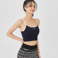 New Latex  Silk Sport  Bra Women Ultra Thin Sports Bra Seamless Wireless Breathable Sleep Vest Padded Bra - Women's No Steel Ring Brassiere Solid Widened Shoulder Strap Comfortable Ice Silk bra (size  XS-2XL all color availabe ). 