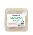 Moon Touch Transparent Soap Base – 500g / 1kg – Premium Melt & Pour Glycerin Soap. 